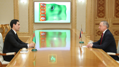 Александр Беглов и президент Туркменистана обсудили укрепление отношений между регионами