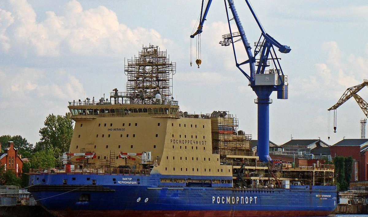 Первые испытания ледокола «Виктор Черномырдин» пройдут весной 2020 года - tvspb.ru