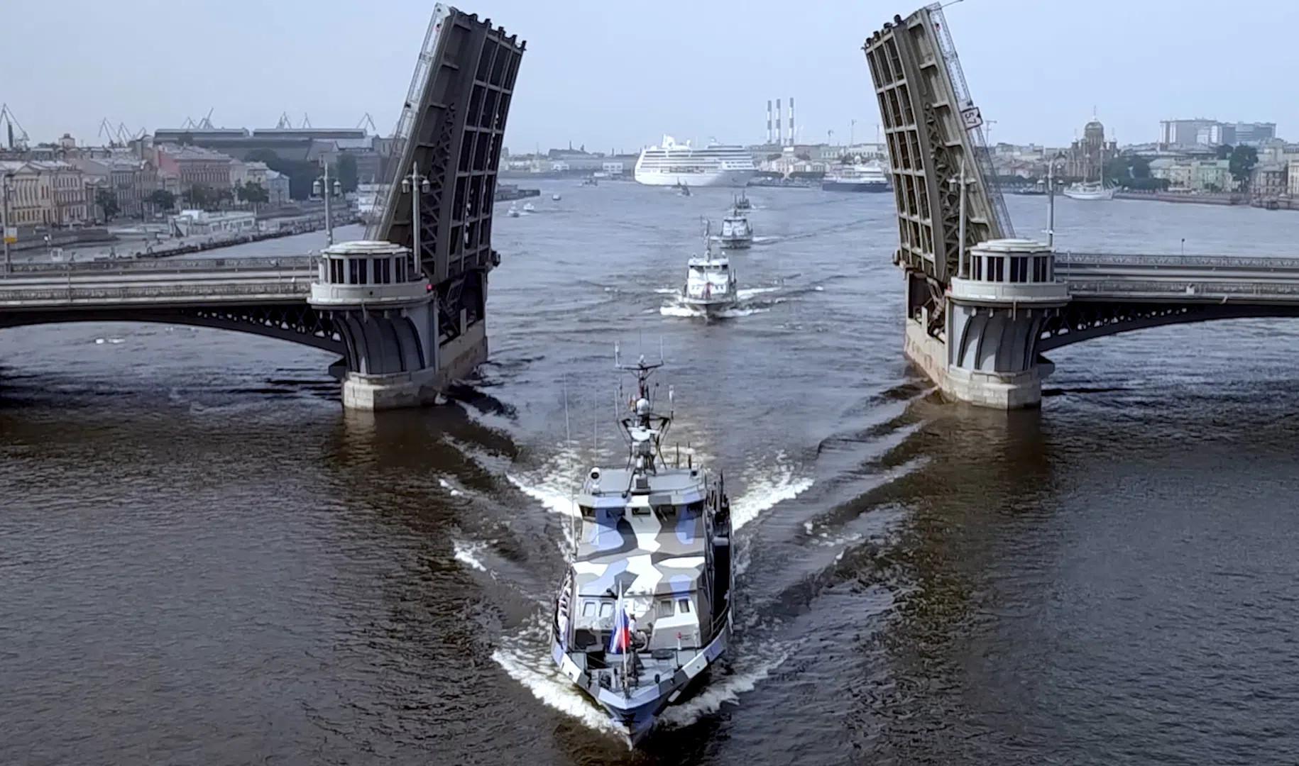 Трансляции Дня ВМФ телеканала «Санкт-Петербург» собрали более 2,2 млн просмотров