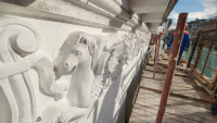Фасад Дома Неклюдова реставрируют с соблюдением исторической достоверности