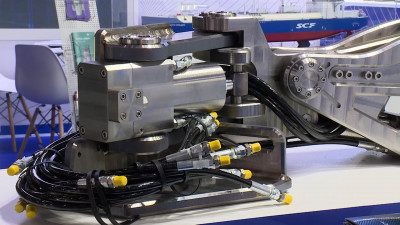 В «Экспофоруме» представили глубоководный гидравлический манипулятор петербургского производства