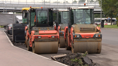 На Пулковском шоссе стартовал новый этап ремонта дороги