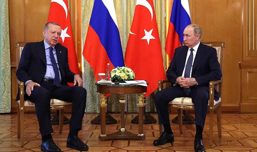 Эрдоган заявил о новой странице в российско-турецких отношениях на встрече с Путиным - tvspb.ru