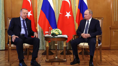 Эрдоган заявил о новой странице в российско-турецких отношениях на встрече с Путиным