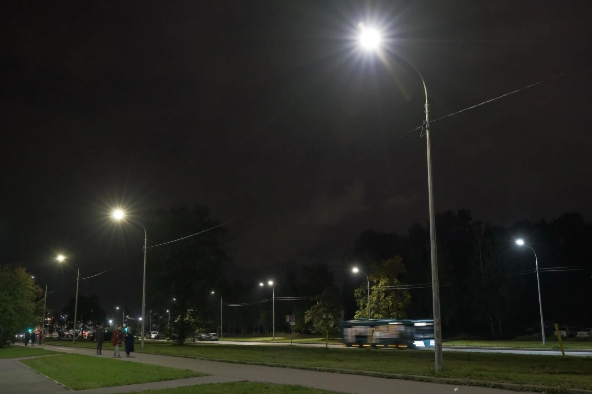 За 4 года в Петербурге установили более 56 тысяч новых светильников - tvspb.ru