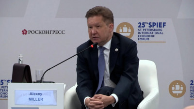 Алексей Миллер: Россия обеспечена газом на сто лет вперёд