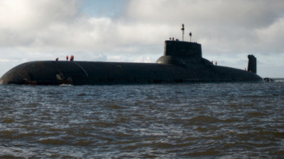 Видео: Прибытие «Дмитрия Донского» в Кронштадт на парад ко Дню ВМФ
