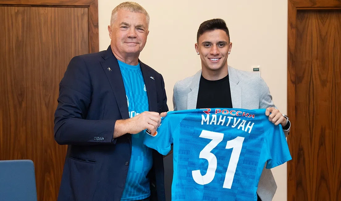 Густаво Мантуан перешёл в «Зенит» на правах аренды - tvspb.ru