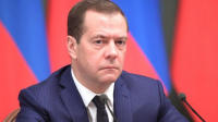 Медведев заявил, что Россия не прекратит борьбу за свободу территорий от неонацистов
