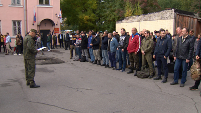 План по мобилизации в Петербурге выполнен на 30%