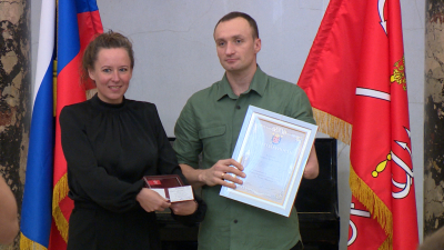 Паралимпиец Андрей Калина получил награду от правительства Петербурга