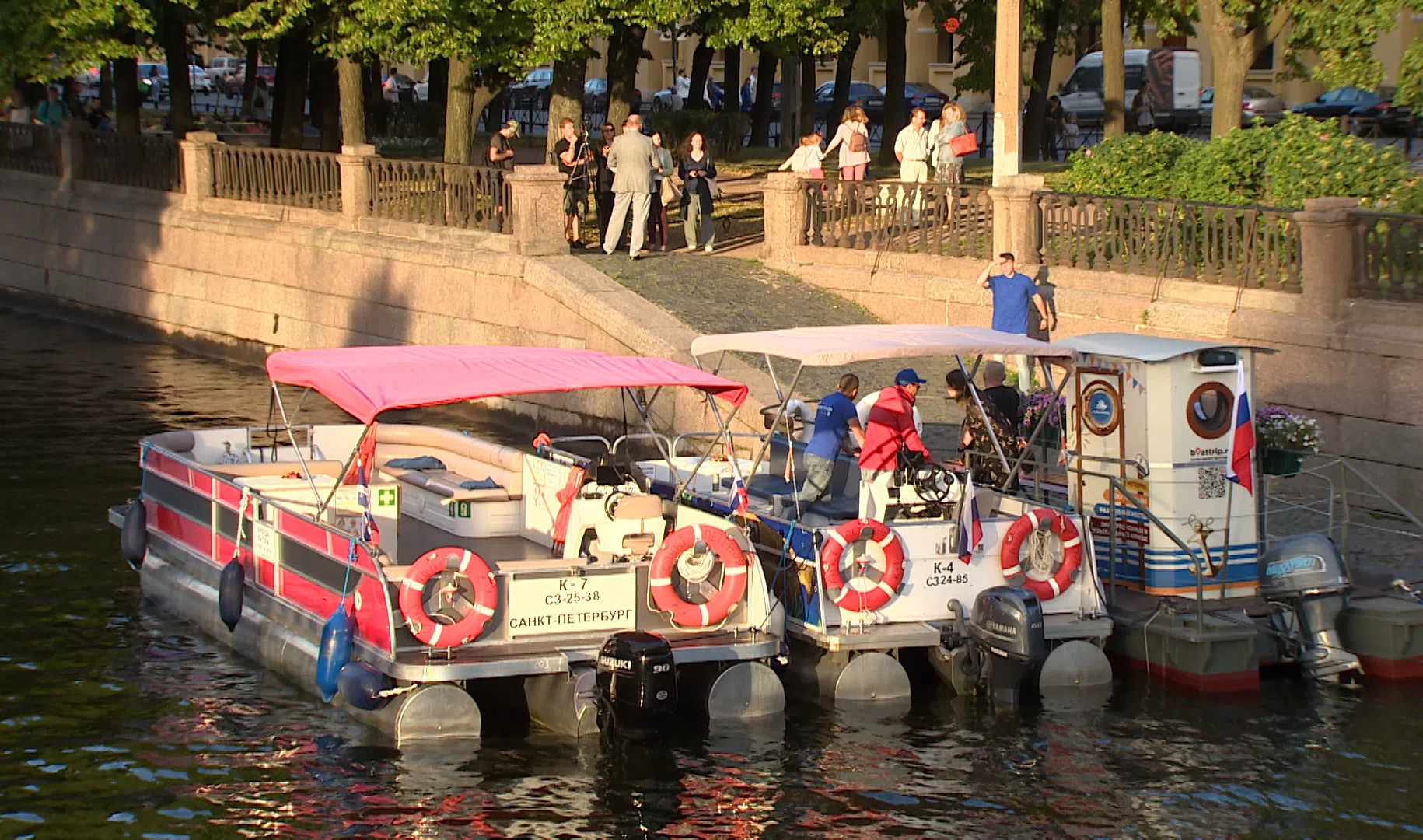 В Петербурге открыли новый водный туристический маршрут | Телеканал Санкт- Петербург