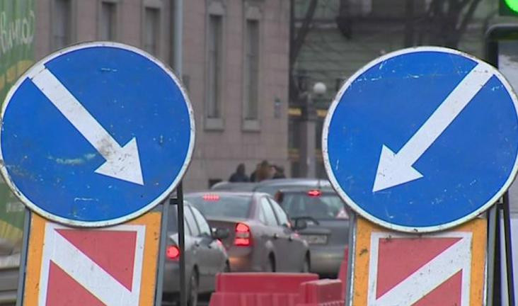 В Петербурге вступают в силу новые ограничения движения транспорта