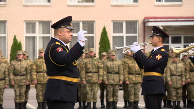 В Институте войск национальной гвардии состоялся смотр-конкурс военных оркестров