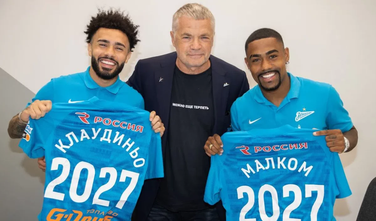 «Зенит» продлил контракты с Малкомом и Клаудиньо - tvspb.ru