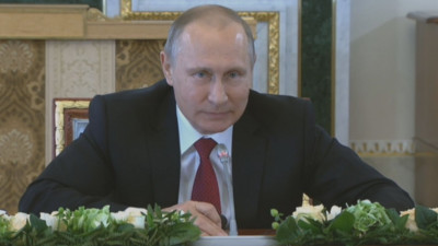 ПМЭФ-2017. Встреча Владимира Путина с руководителями иностранных информагентств