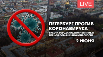 Петербург против коронавируса. Работа городских поликлиник в период повышенной опасности