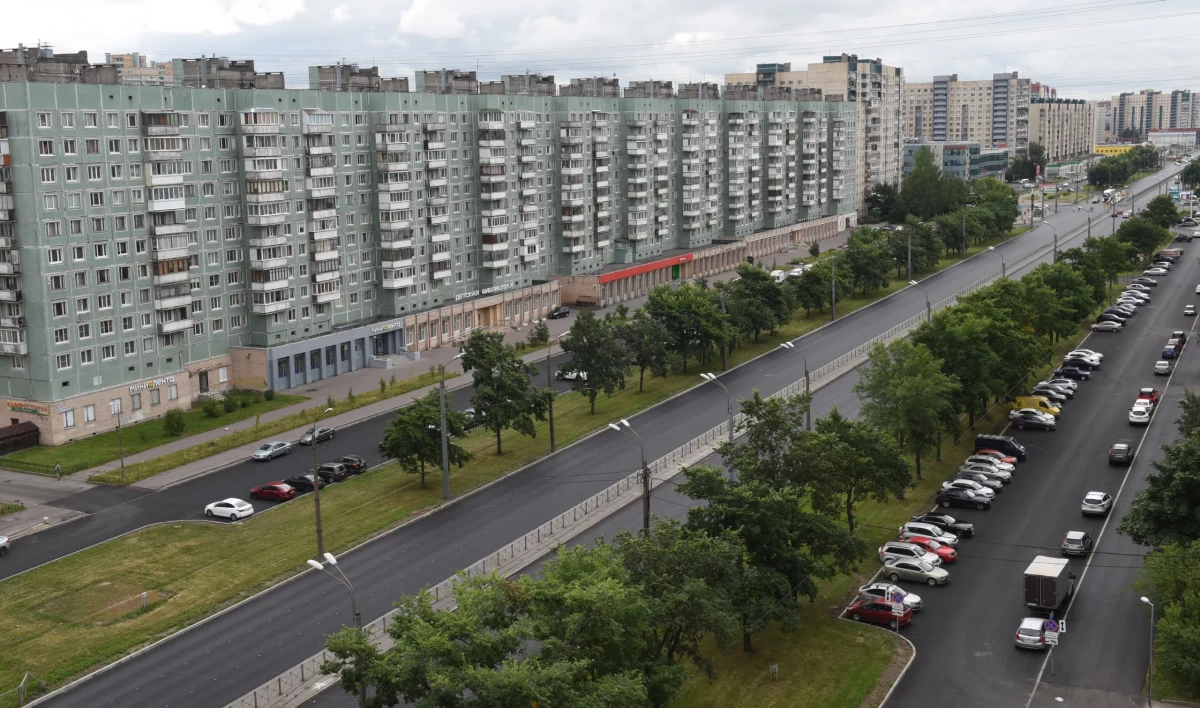 На Индустриальном проспекте досрочно завершили ремонт дорожного покрытия - tvspb.ru