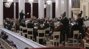 На концерте Симфонического оркестра финского радио, которому в этом году исполняется 90 лет, в Большом зале Филармонии побывала Дарья Цыбульская