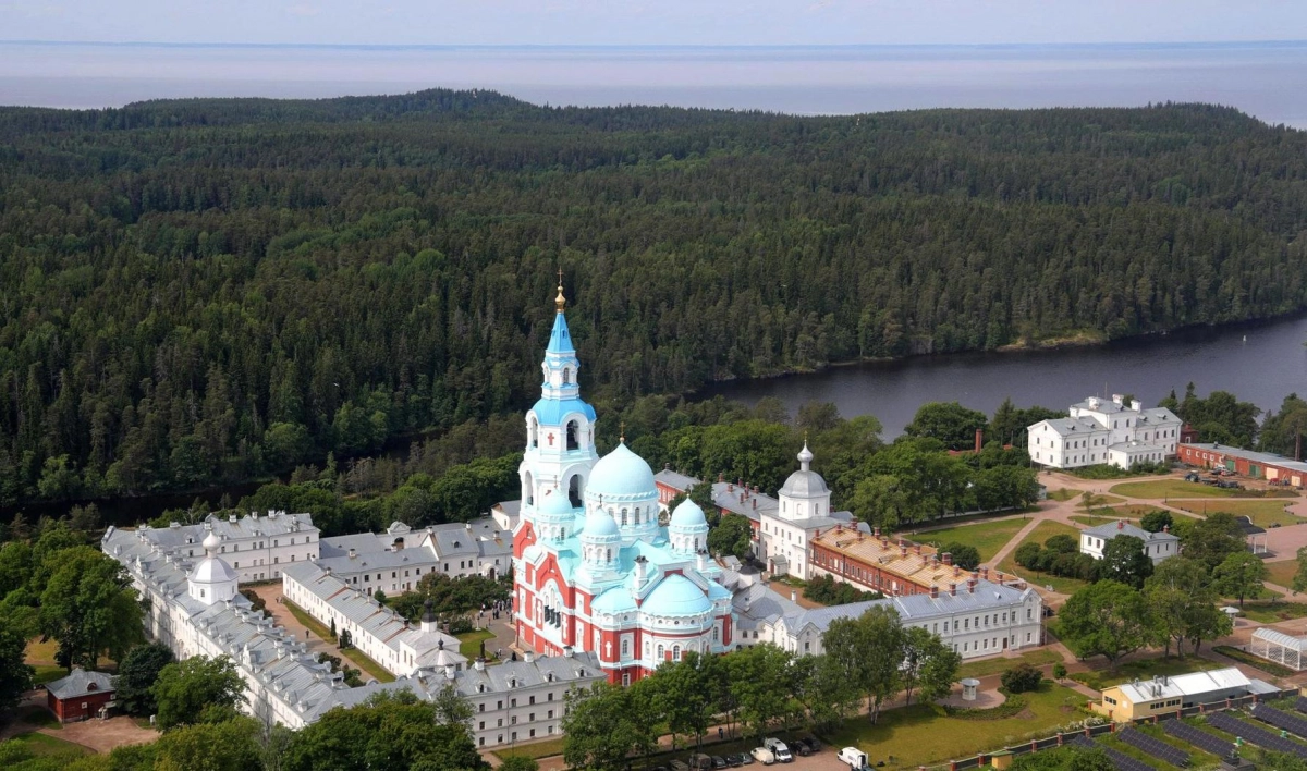 Путин и Лукашенко посетили Валаамский мужской монастырь - tvspb.ru
