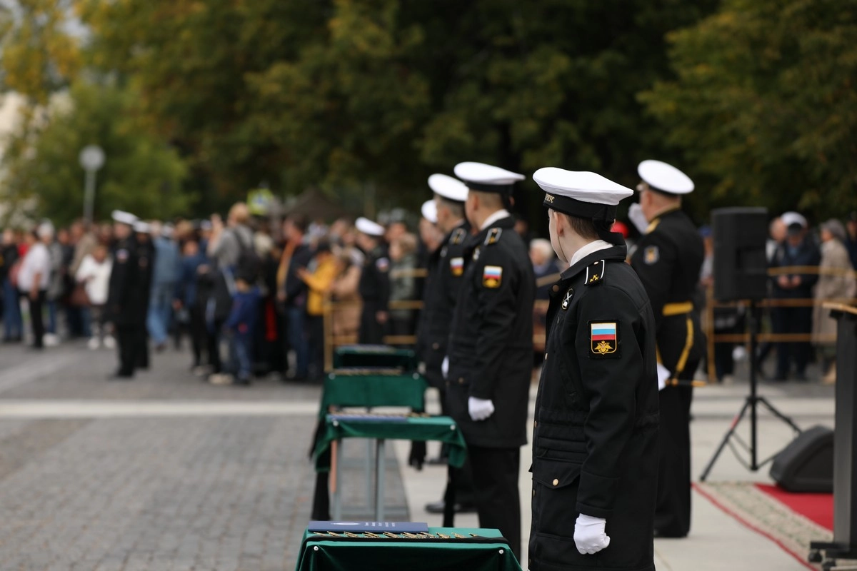 В Кронштадте прошла торжественная церемония посвящения в кадеты - tvspb.ru