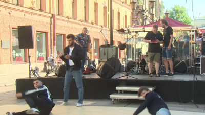 На Малой Садовой прошёл фестиваль уличного искусства «МЫПЕТЕРБУРГ»