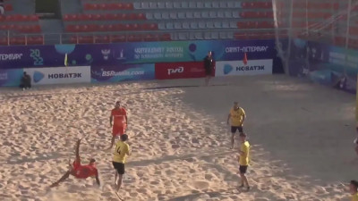 «Кристалл» матчем против сборной Петербурга откроет третий этап чемпионата России по пляжному футболу
