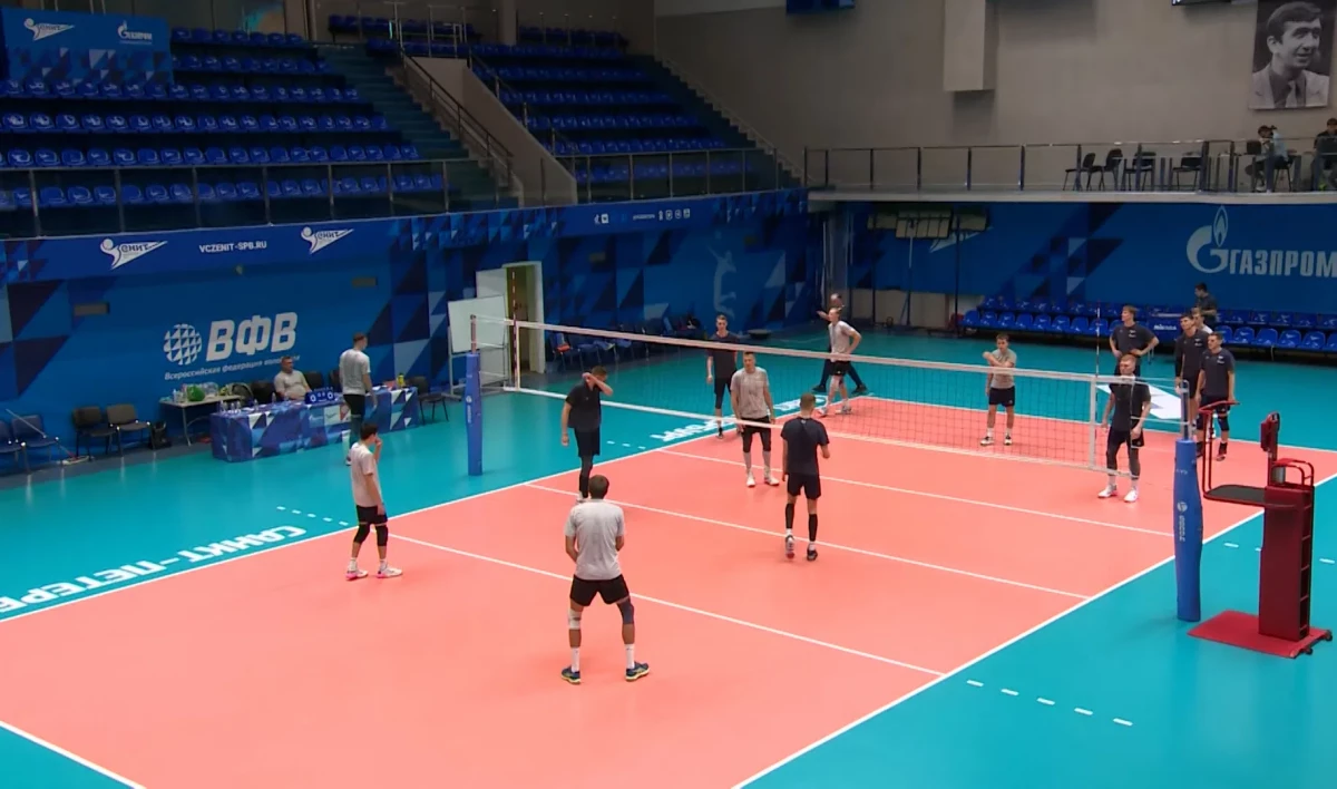 Волейбольный «Зенит» готовится к матчам Кубка России - tvspb.ru