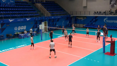 Волейбольный «Зенит» готовится к матчам Кубка России