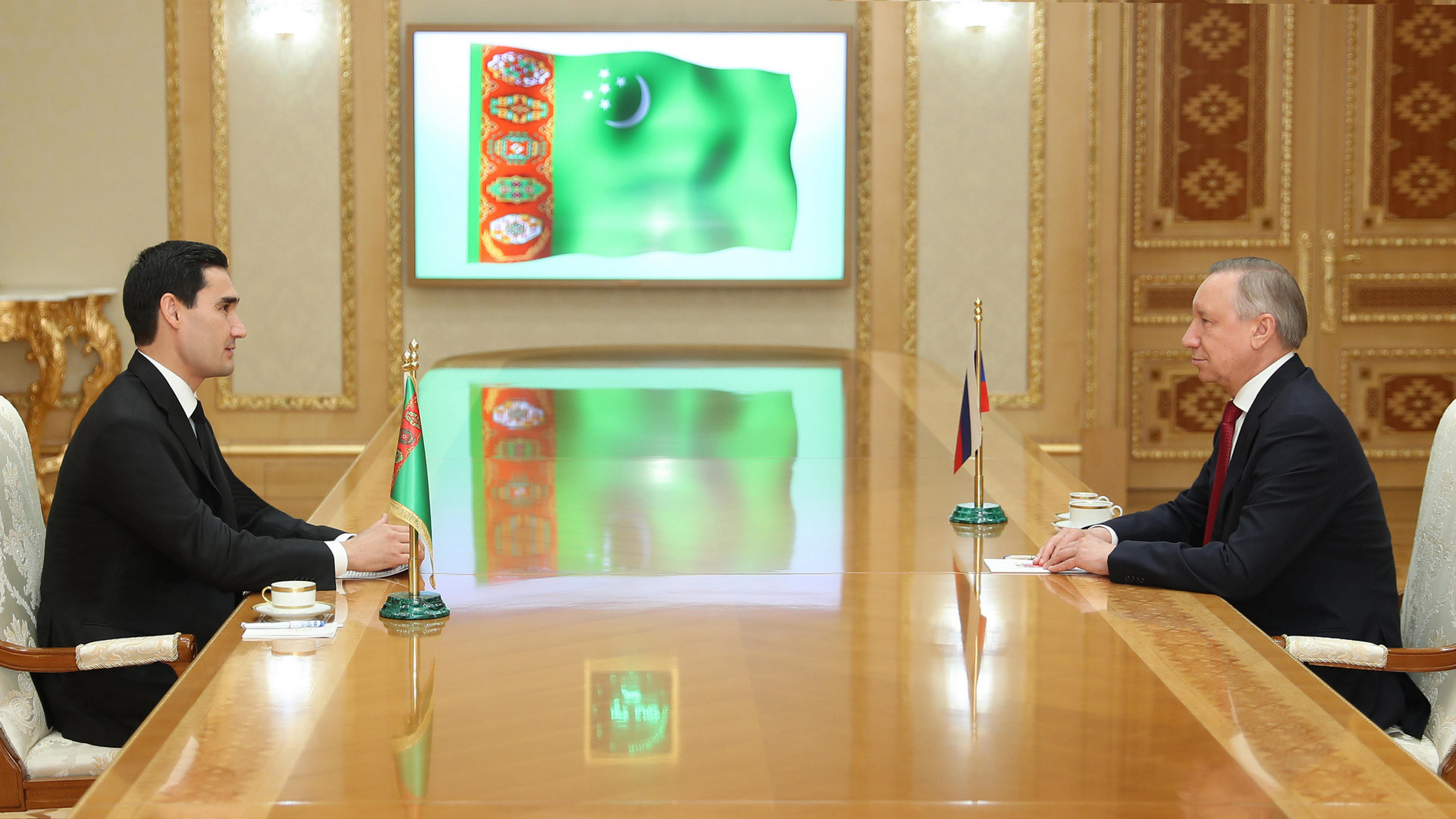 Александр Беглов обсудил с президентом Туркменистана совместные проекты