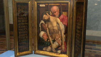В Эрмитаже открыли выставку восстановленной нидерландской коллекции XV века