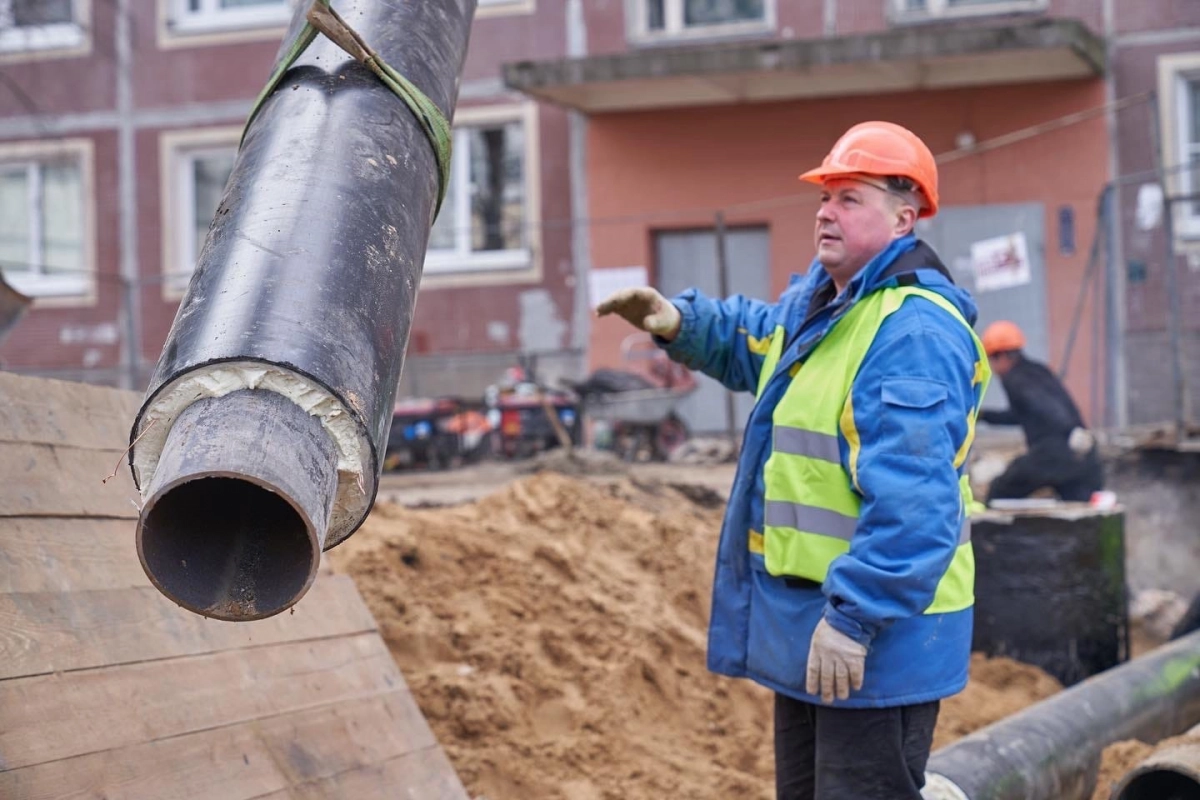 В Пушкине заменят более 8 километров старых теплосетей - tvspb.ru