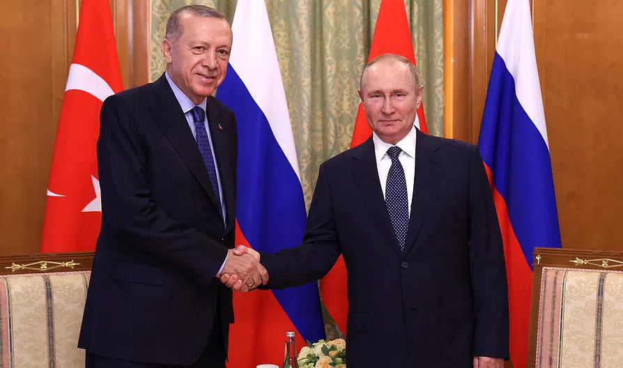 Путин и Эрдоган договорились о частичной оплате за газ в рублях