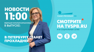 Новости Петербурга к 11:00
