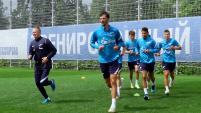«Зенит» готовится к матчу с ЦСКА