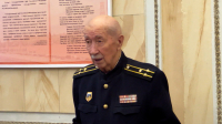 Житель блокадного Ленинграда дал напутствие 10 призывникам Центрального района