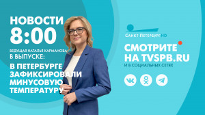 Новости Петербурга к 08:00