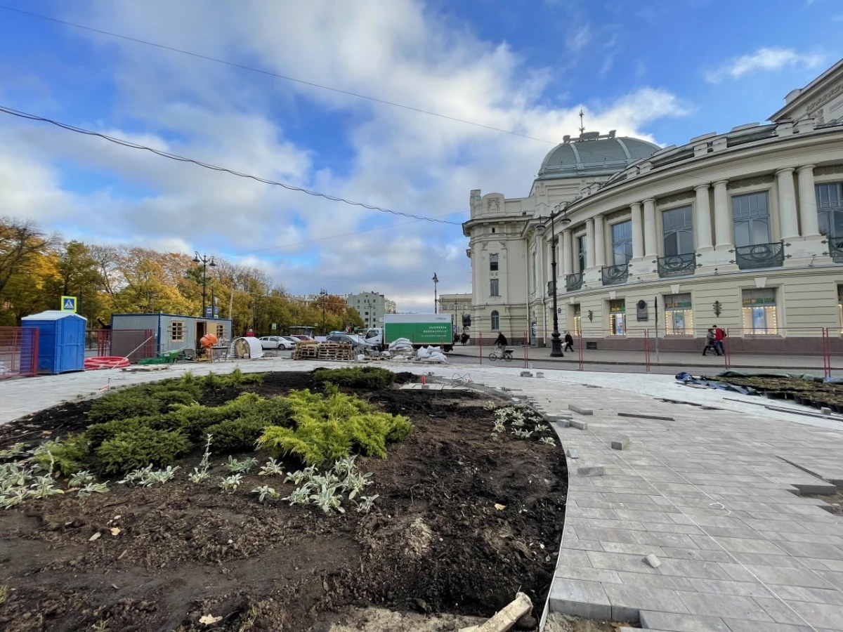 Зона отдыха у Витебского вокзала откроется в конце октября - tvspb.ru