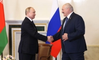Владимир Путин и Александр Лукашенко в Кремле обсудили экономику и День Победы