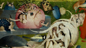 Художник Иероним Босх картина «Сад земных наслаждений»