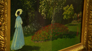 Клод Моне «Дама в саду»
