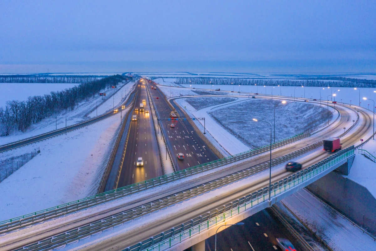 Скорость на трассе М-11 «Нева» снизили до 70 км/ч из-за погоды - tvspb.ru