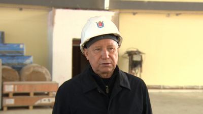 Александр Беглов поручил ускорить работы по ремонту школы олимпийского резерва на Ленинградской