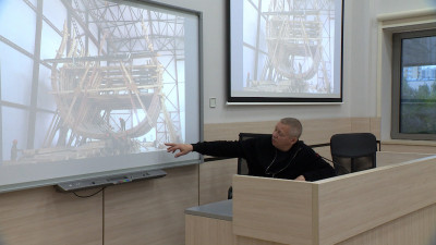 Участникам проекта «Друзья Петербурга» рассказали о первом корабле Балтийского флота «Полтава»