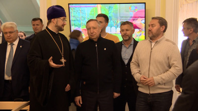 Новый хоспис для «молодых взрослых» посетил губернатор Петербурга