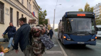 30 жителей Красносельского района проводили на службу в рамках частичной мобилизации