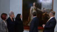 Отреставрированный «Портрете императрицы Екатерины II» вернулся в Эрмитаж