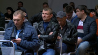 Петербуржцам показали работу пункта сбора мобилизованных во Фрунзенском районе