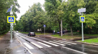 В 15 районах Петербурга установили 32 новых пешеходных перехода