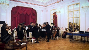 Белый зал Шереметевского дворца открывается после трехлетней реставрации